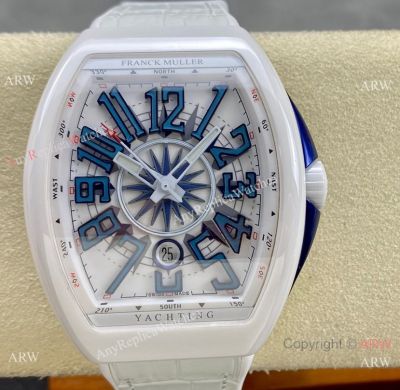 Swiss Super Clone Franck Muller Ceramic Watch new Vanguard